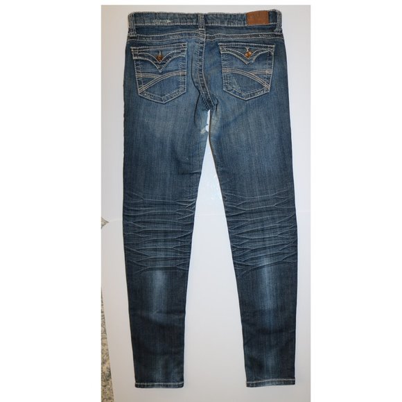 UNDERGROUND SOUL Skinny Ankle Blue Jeans - Waist 30x30 Inseam - Length 38 Rise7 - Picture 10 of 16
